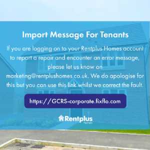 Reporting a Repair Link